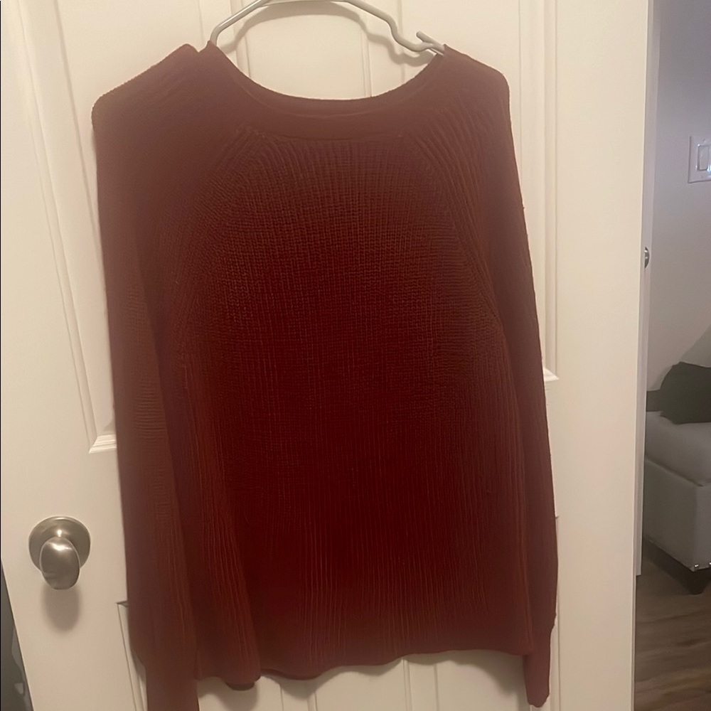 Jessica Simpson Burgundy Knit Top